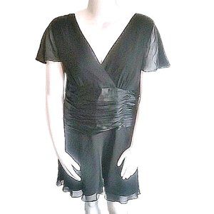 Donna Ricco Silk Cocktail Dress